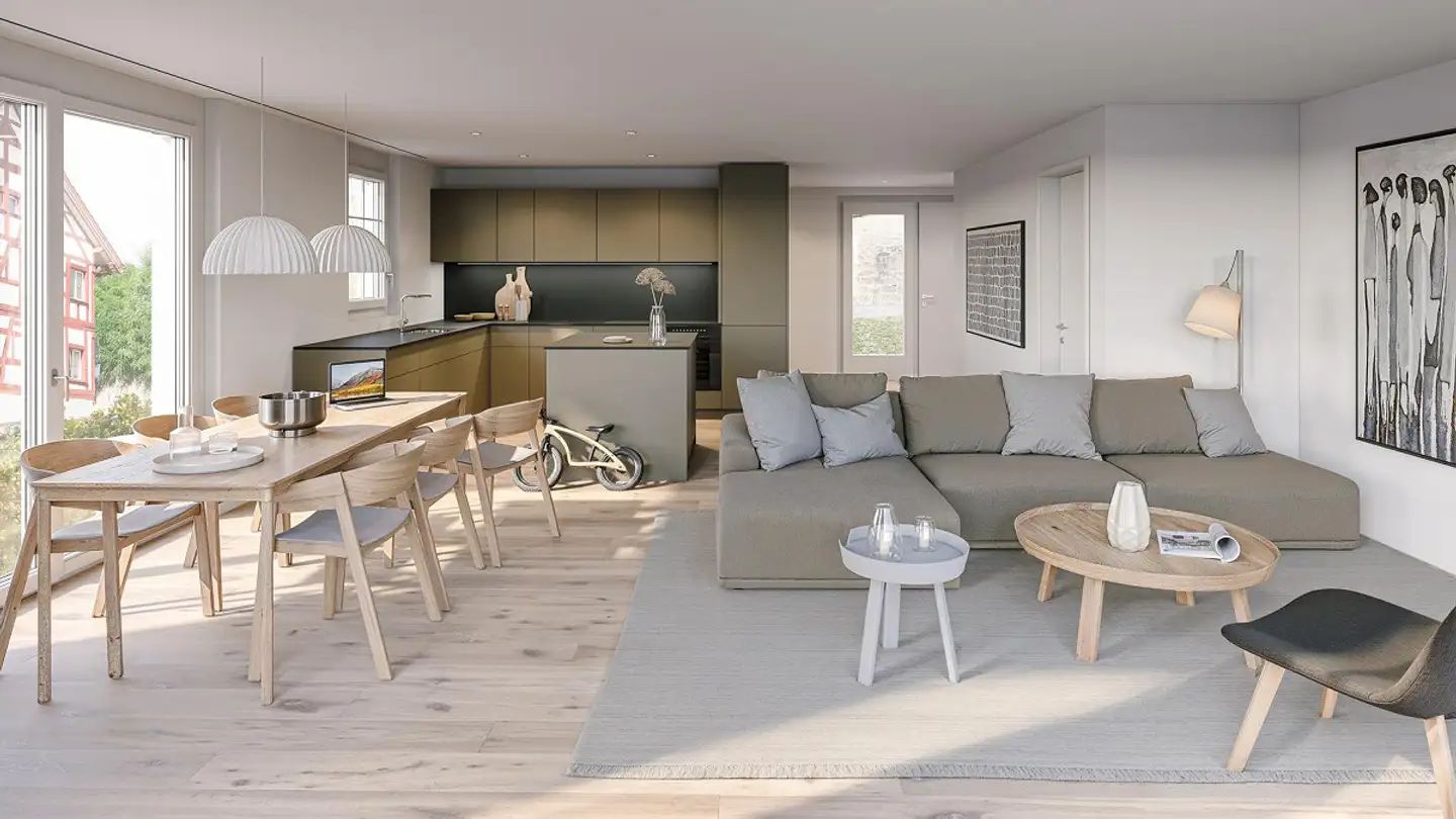 Row house for sale - Dorfstrasse 40, 8239 Dörflingen