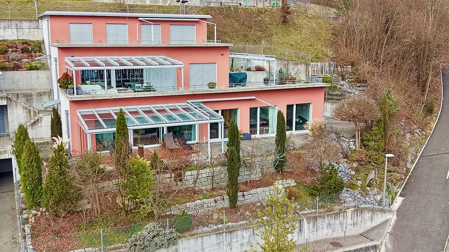 Maison en terrasse à vendre - Ibergweg 5b, 8483 Kollbrunn