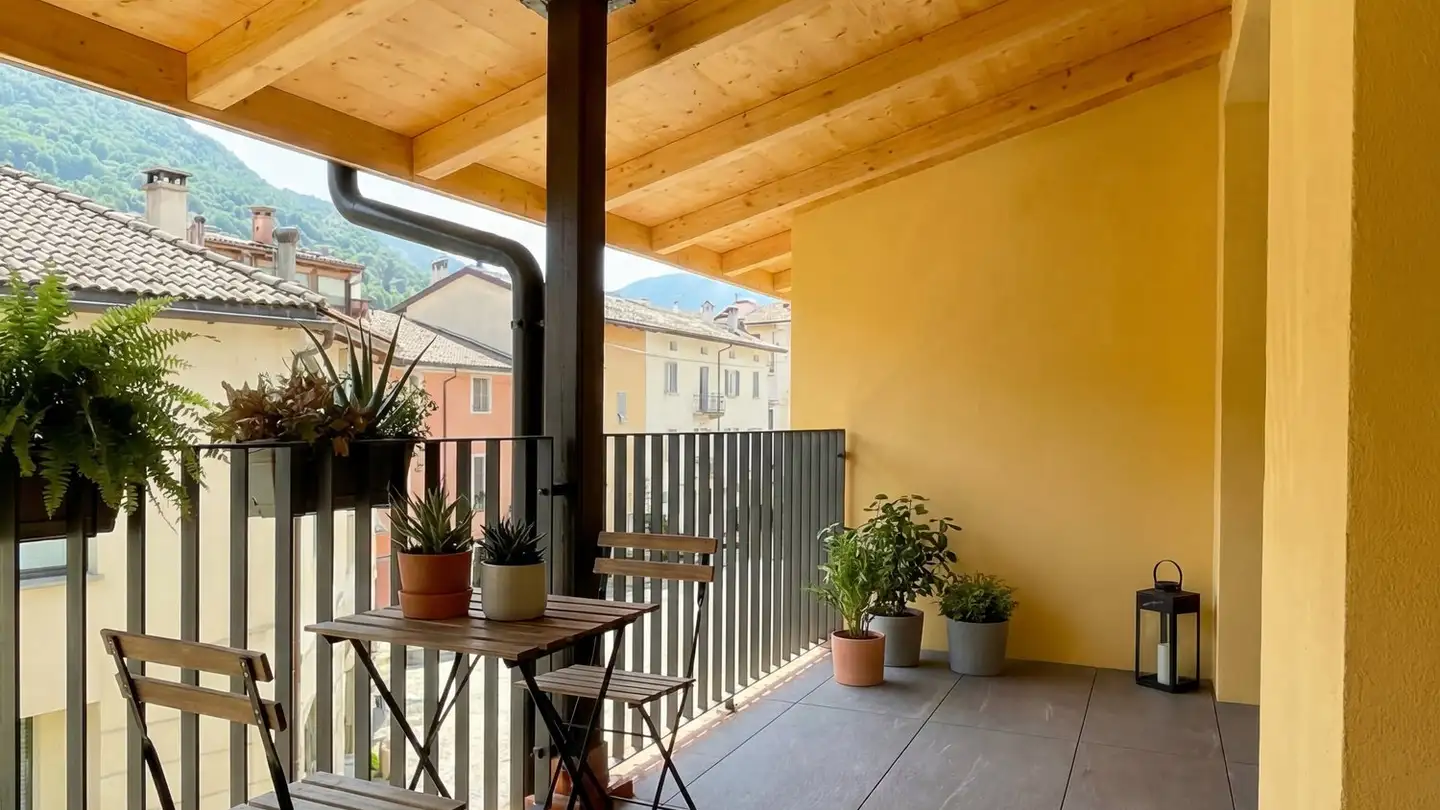 Attic flat for rent - Via Canonico Manera 5, 6965 Cadro - Photo 3