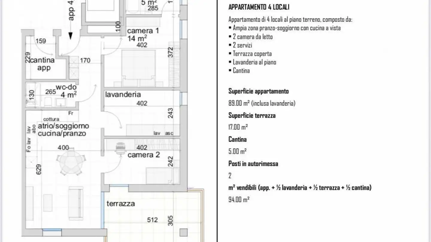 Apartment for sale - 6512 Giubiasco - Photo 3