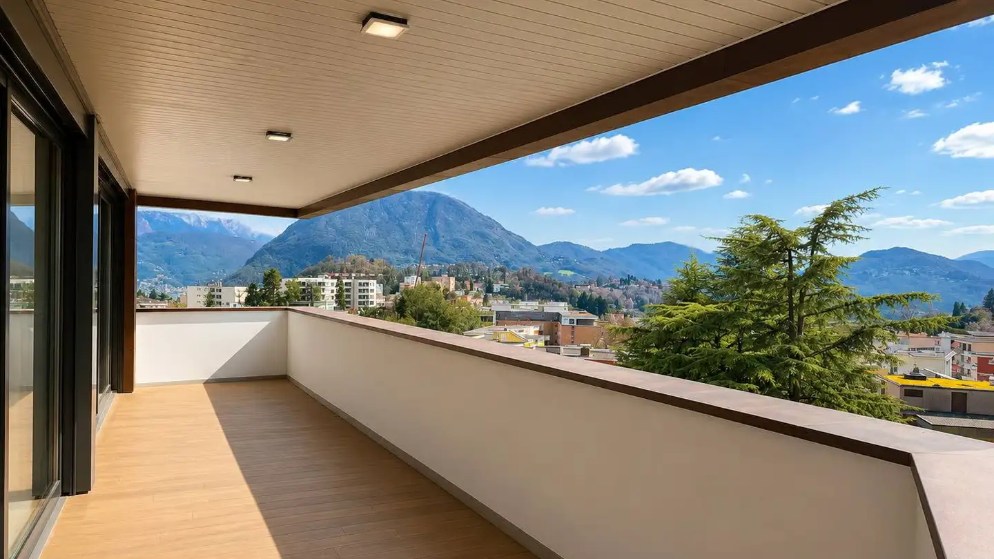 Attic flat for sale - Via Gemmo 3, 6900 Lugano