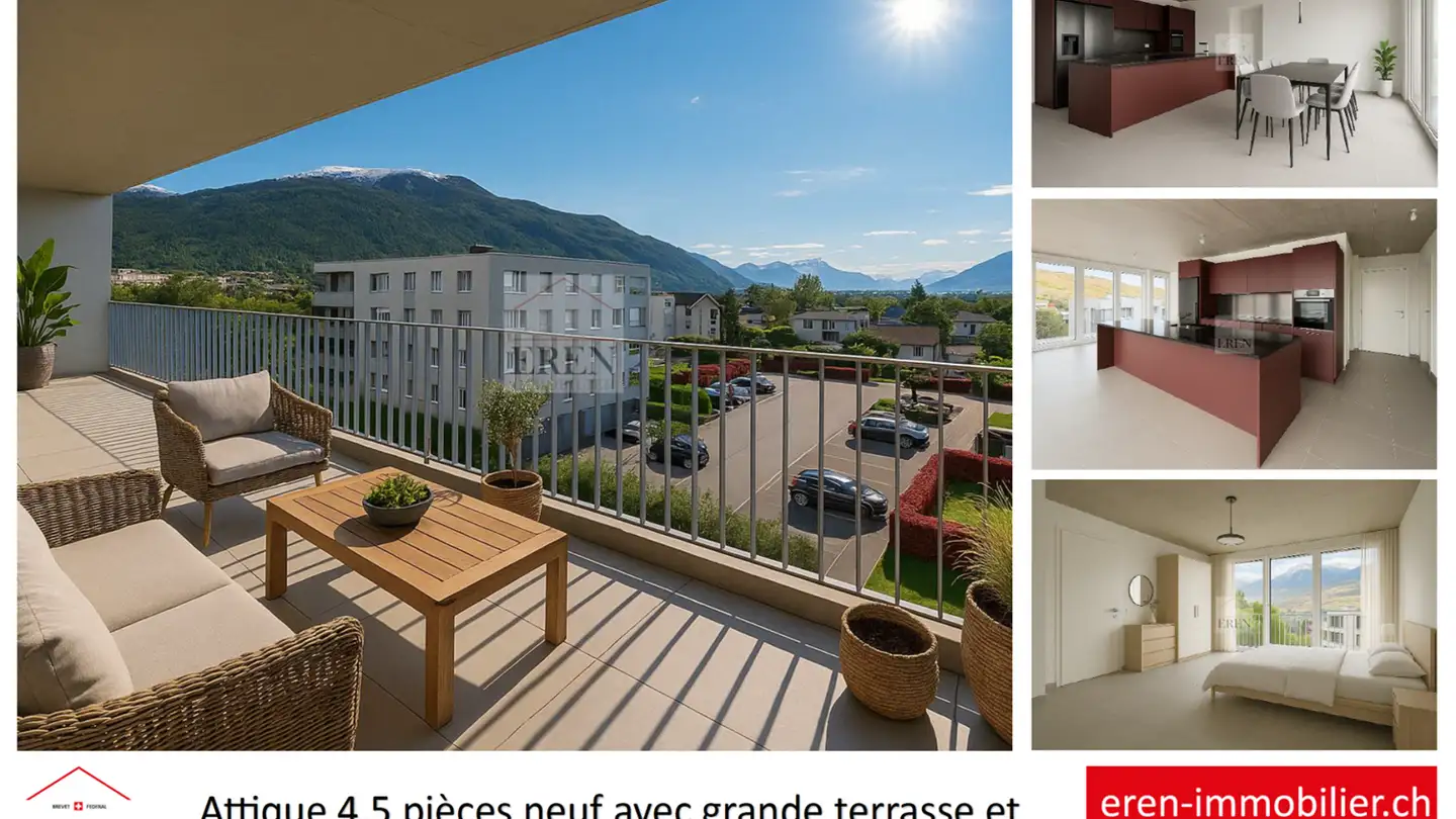 Attico in vendita - 1964 Conthey