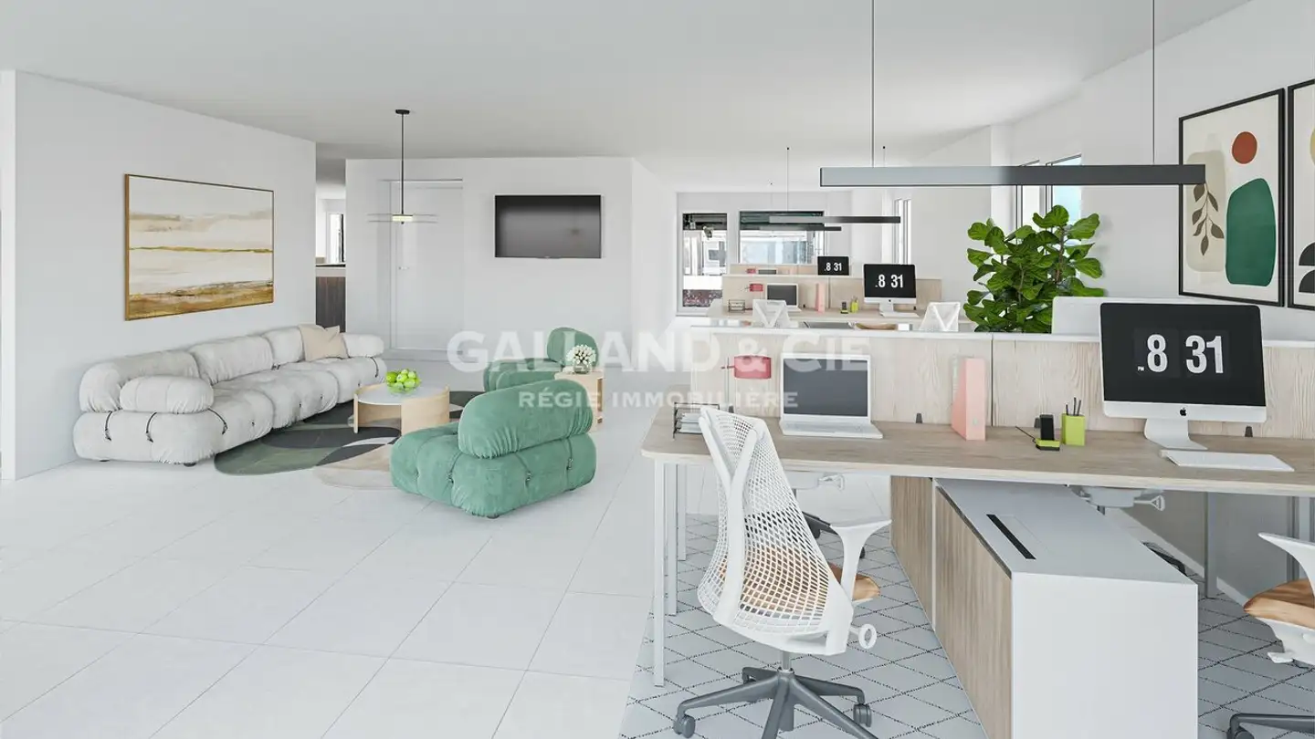 Bürofläche mieten - Champ-De-Lune, 1470 Estavayer-le-Lac