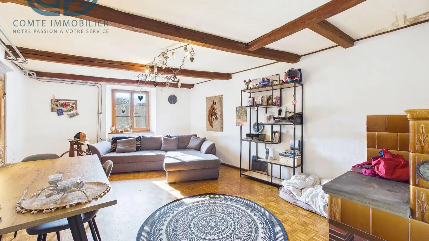 Constructible plot for sale - Rue Rière L'oeuchatte 2, 2842 Rossemaison - Photo 3