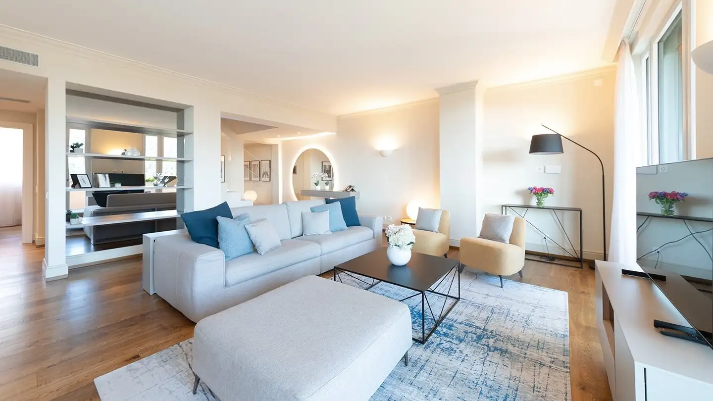 Möblierte Wohnung mieten - Via Roncone 22, 6927 Agra - Foto 3