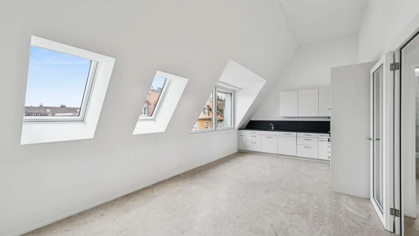 Dachgeschosswohnung mieten - Horneggstrasse 4, 8008 Zürich