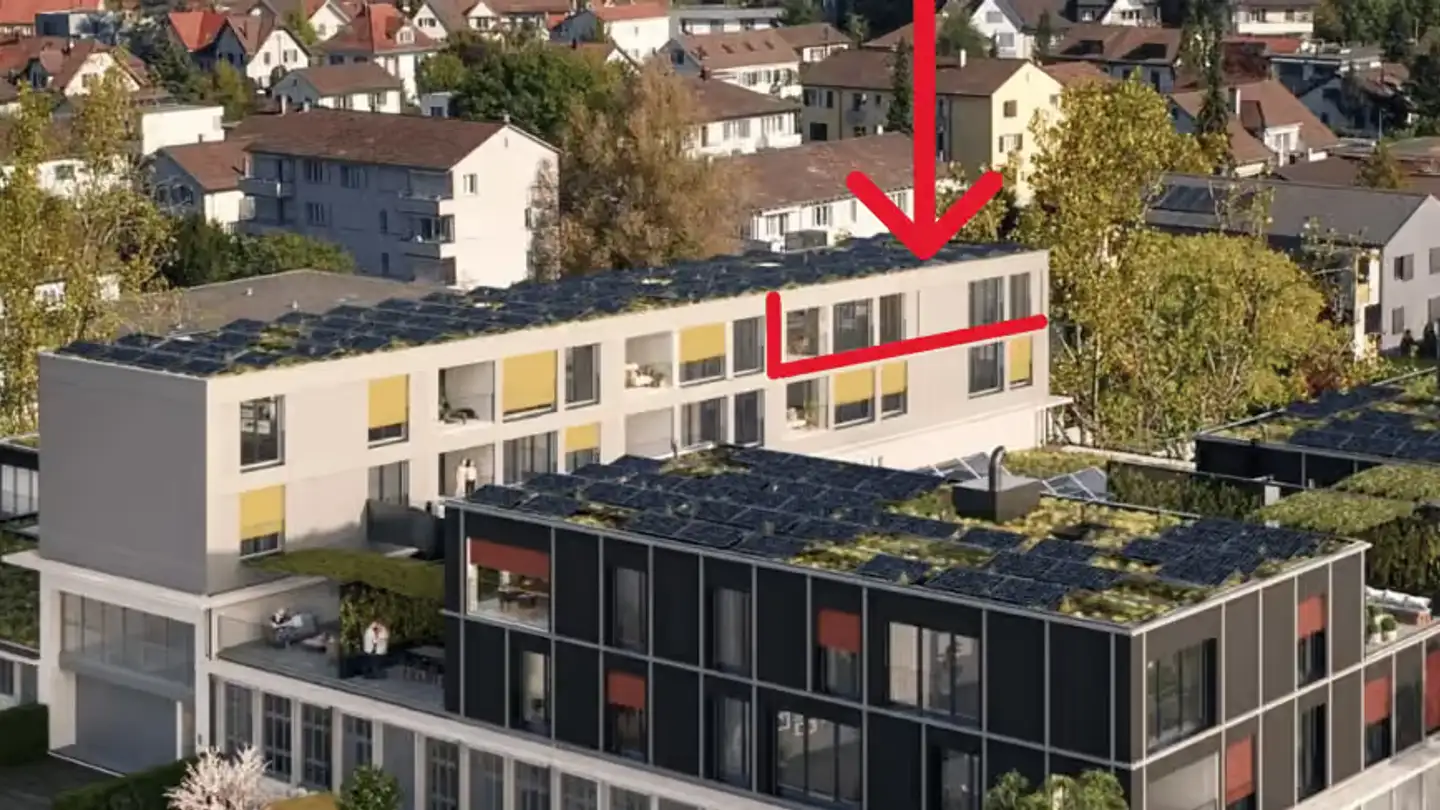 Dachgeschosswohnung mieten - Dammweg 2, 5200 Brugg AG - Foto 4