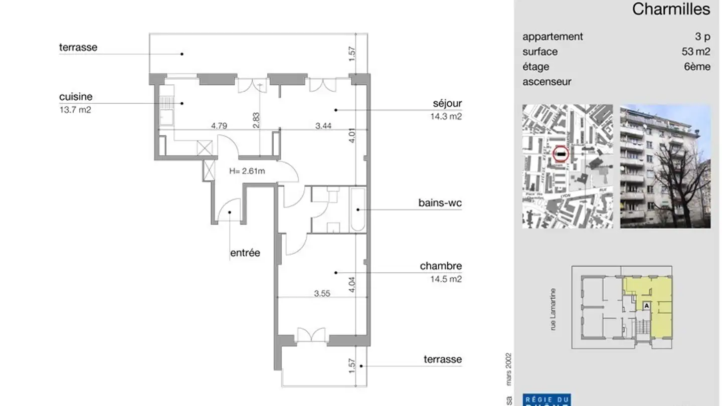 Appartement à louer - Rue Lamartine 15a, 1203 Genève