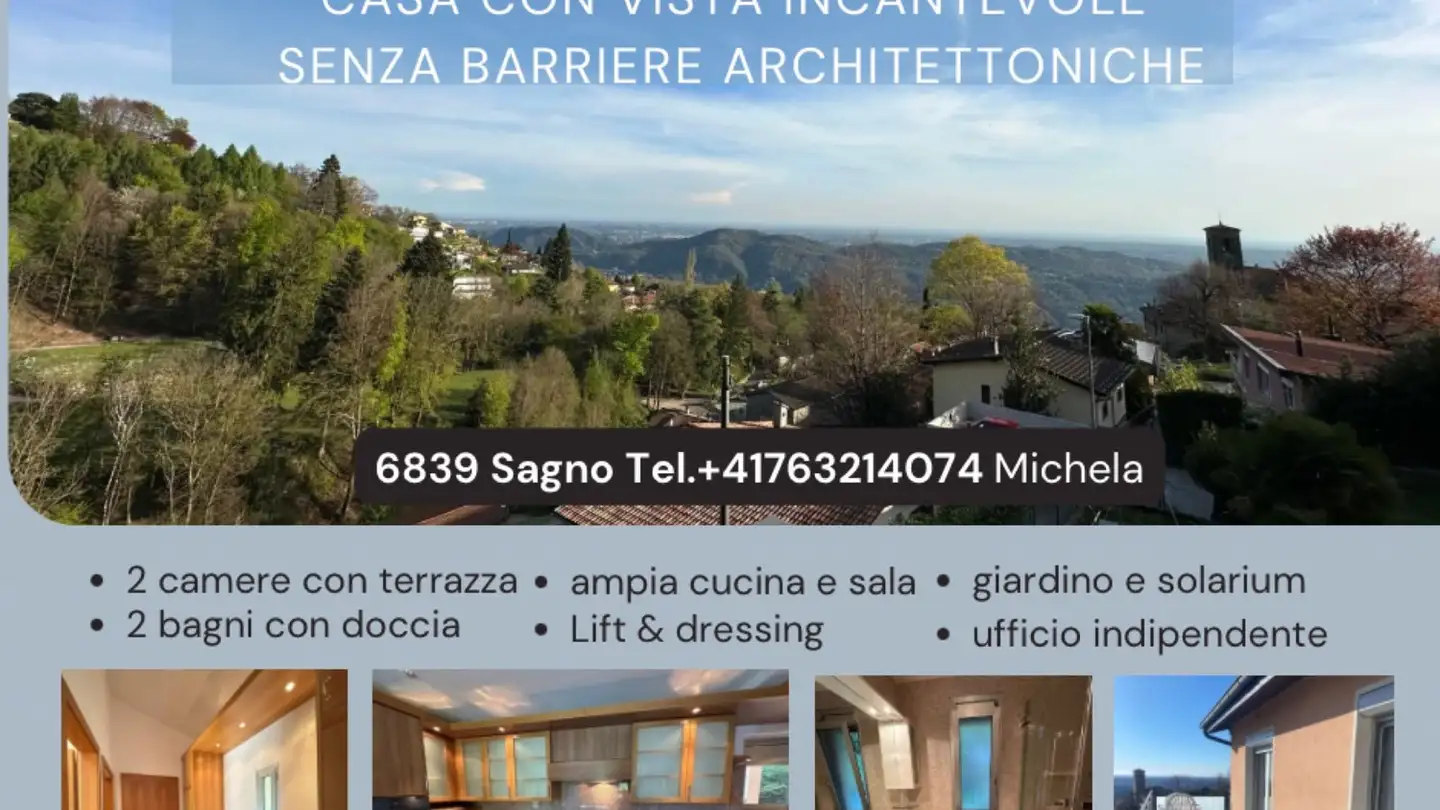 Einfamilienhaus kaufen - 6839 Sagno