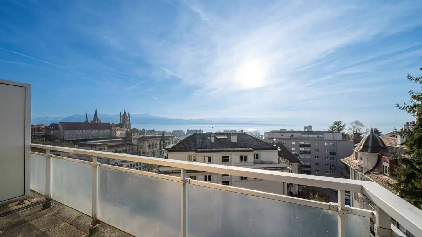 Attic flat for rent - Avenue De Riant-Mont 23, 1004 Lausanne