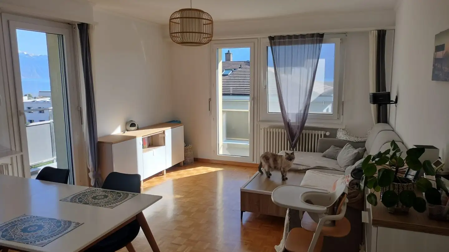 Appartement à louer - 1096 Cully