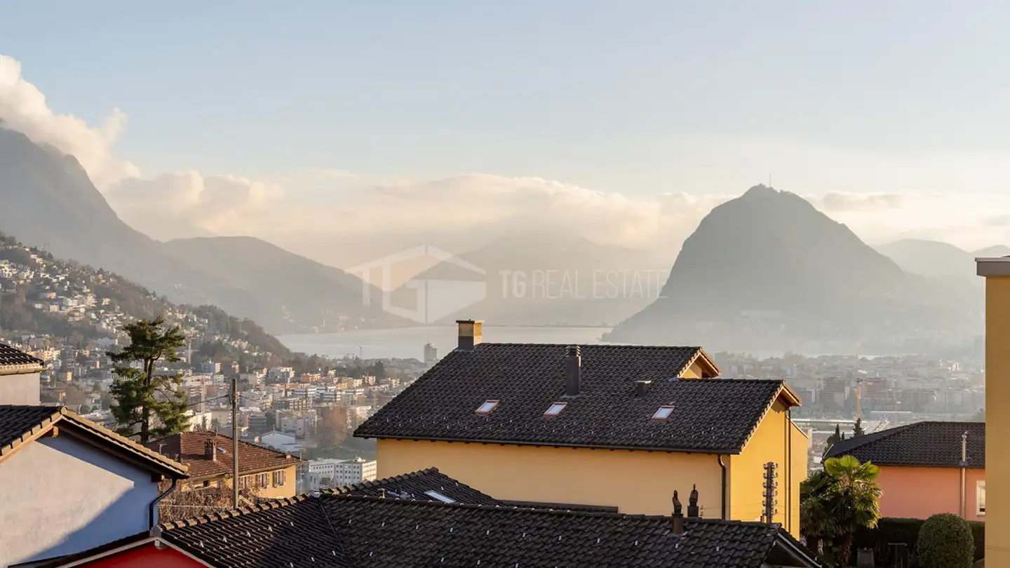 Penthouse for sale - Via Campagna 1, 6952 Canobbio