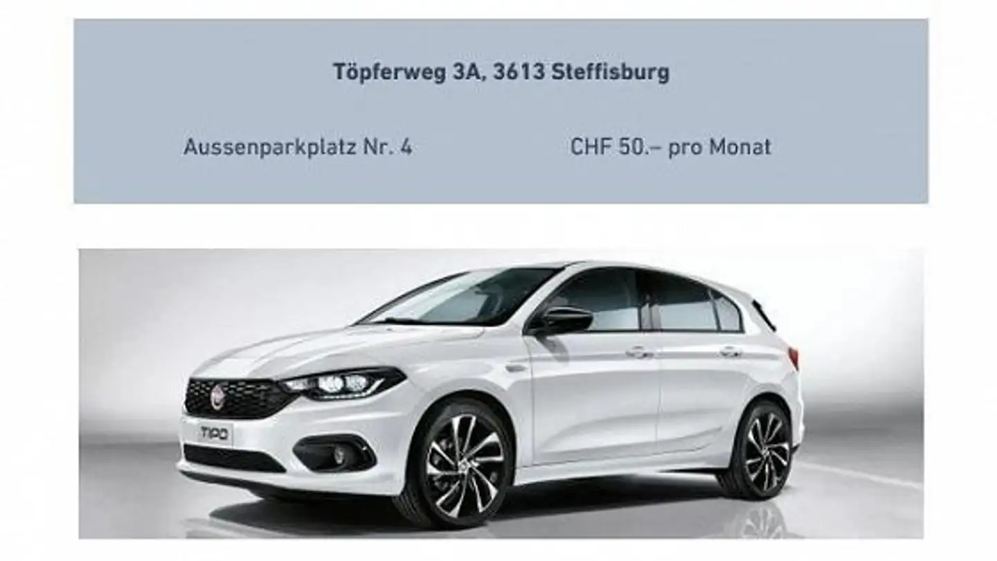 Parkplatz im Freien mieten - Töpferweg 3a, 3613 Steffisburg