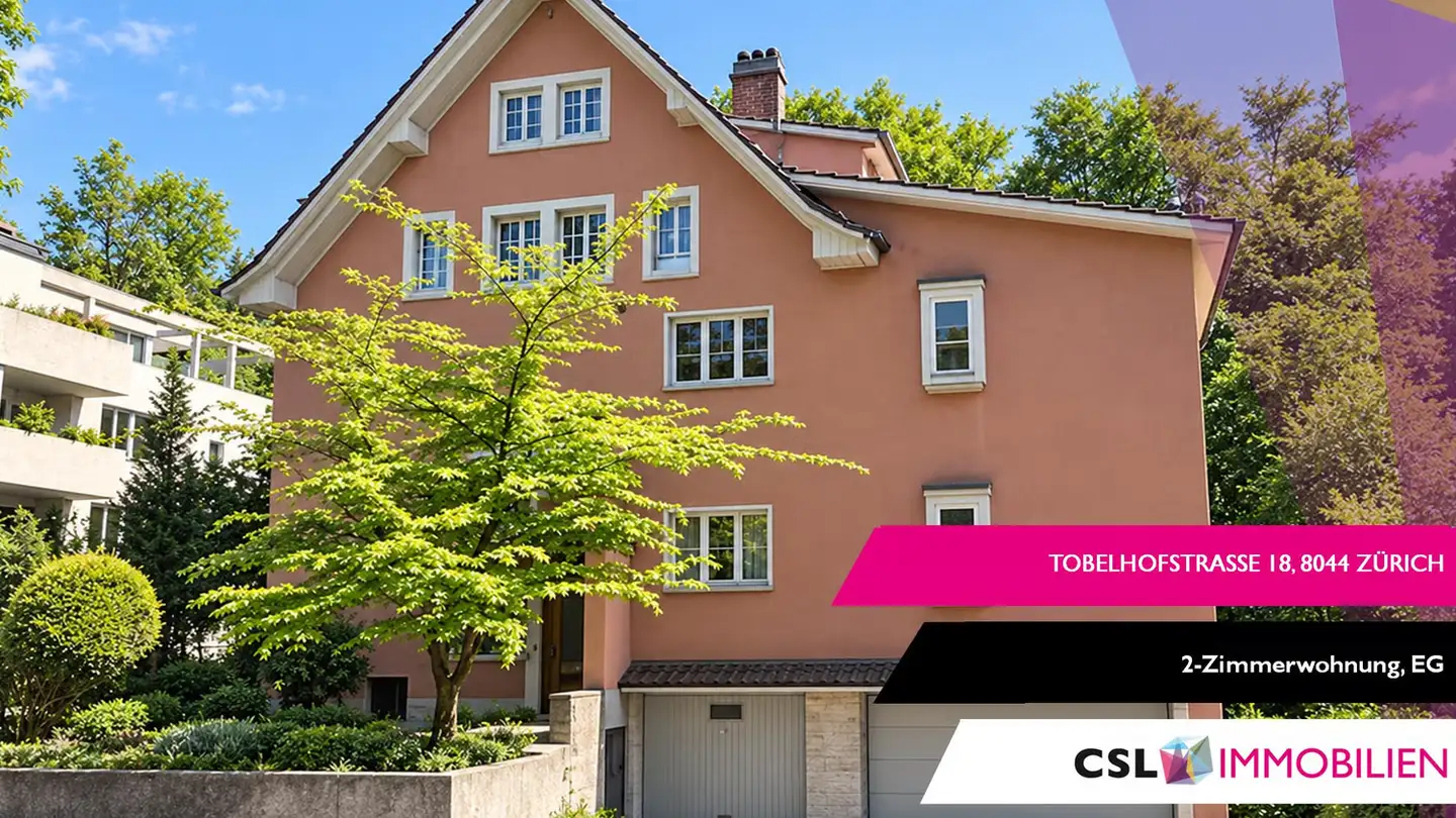 Appartement à louer - Tobelhofstrasse 18, 8044 Zürich