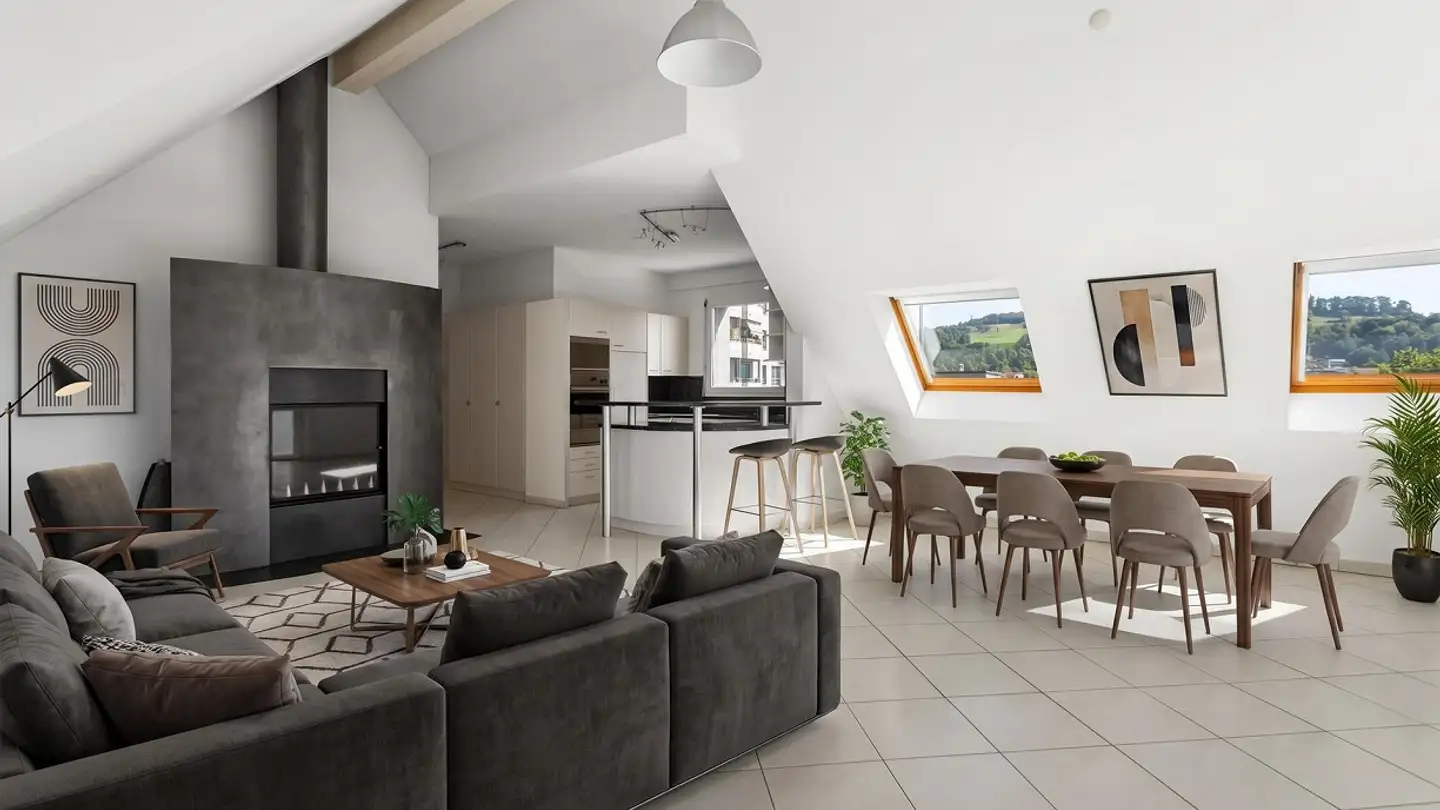 Attic flat for sale - 8623 Wetzikon ZH