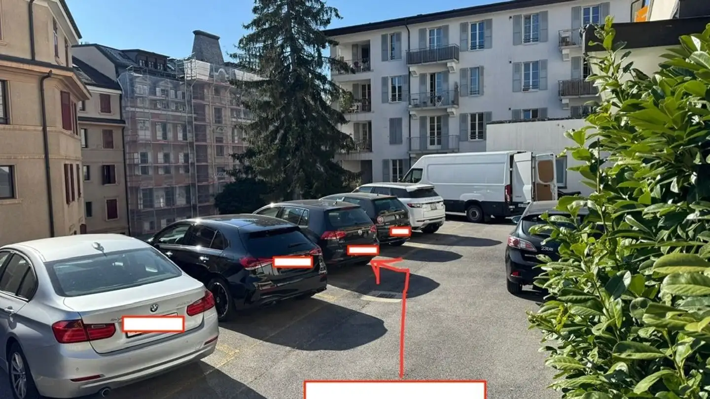 Outdoor parking space for rent - Avenue De France 23, 1004 Lausanne