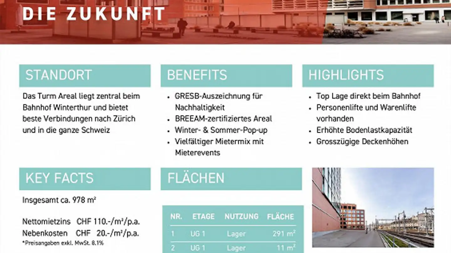 Espace de stockage à louer - Theaterstrasse 17, 8400 Winterthur - Photo 3