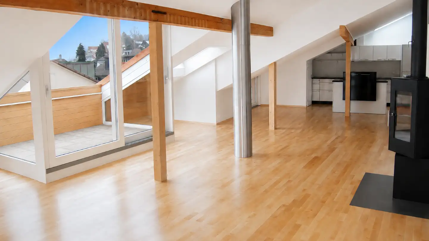 Attique à louer - Dorfbachstrasse 16, 3098 Köniz