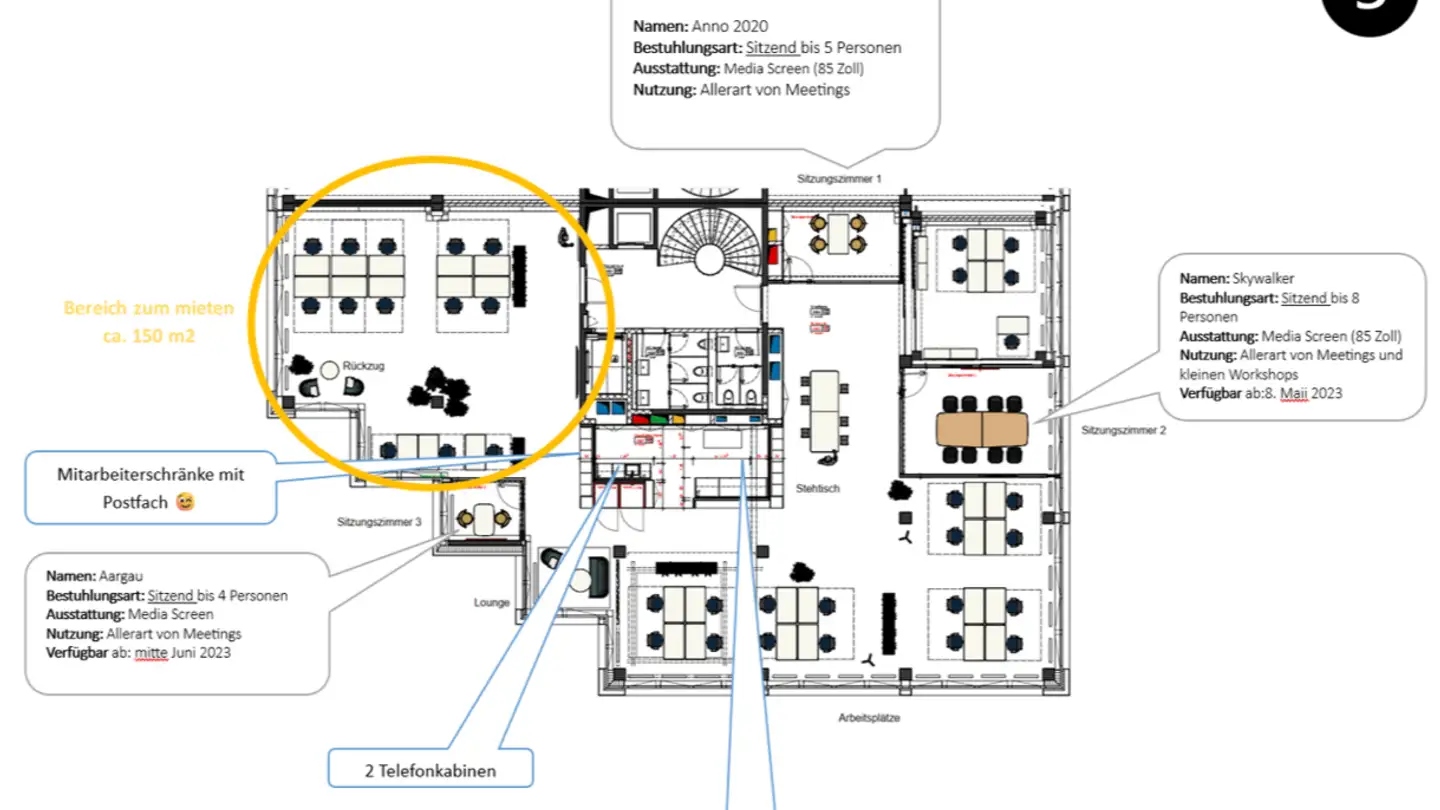 Bureau à louer - Grubenstrasse 54, 8045 Zürich - Photo 3