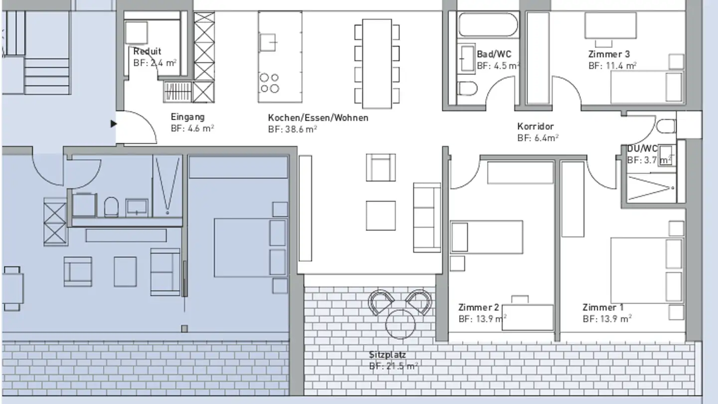 Appartamento in affitto - Berglistrasse 6, 8623 Wetzikon ZH - Foto 2