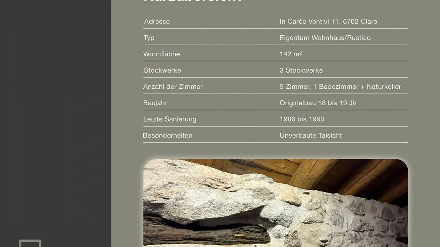 House for sale - In Carèe Ventívi 11, 6702 Claro - Photo 3