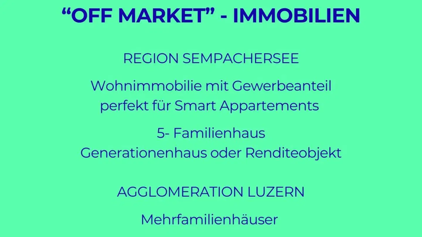 Mehrfamilienhaus kaufen - Seestrasse 61, 6052 Hergiswil NW