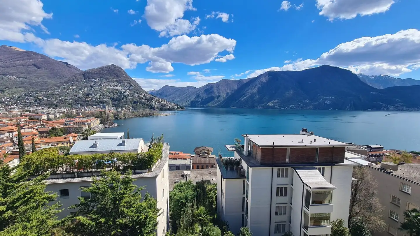 Wohnung mieten - Via Clemente Maraini 1, 6900 Lugano - Foto 3