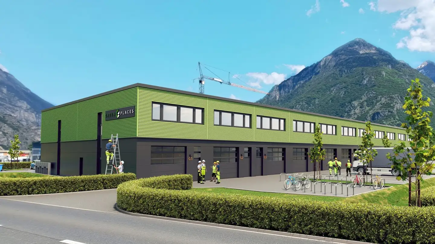 Industrieimmobilie mieten - Chemin du Gilloud, 1920 Martigny