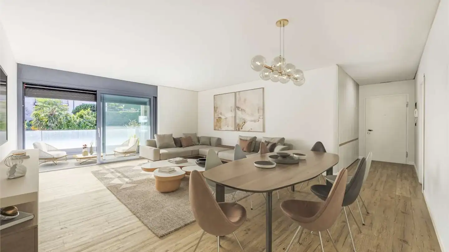 Wohnung kaufen - Via Fornasette, 6833 Vacallo