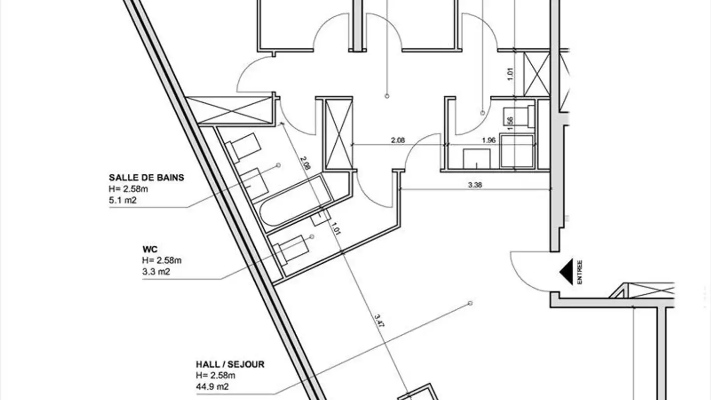 Appartement à louer - Rue Maurice- Braillard 42, 1202 Genève