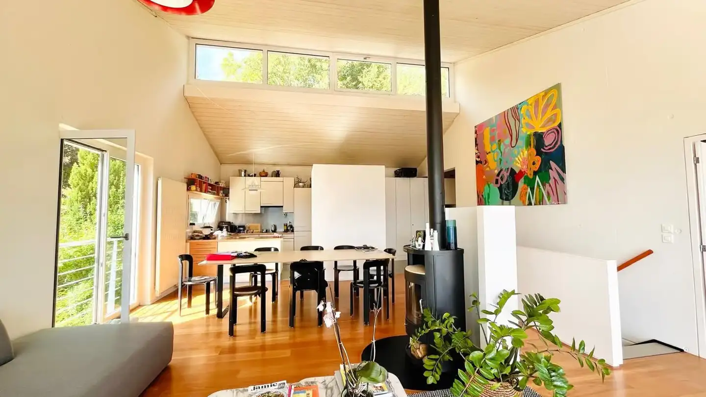 Maison en terrasse à louer - Chemin Des Crêts, 1091 Grandvaux - Photo 3