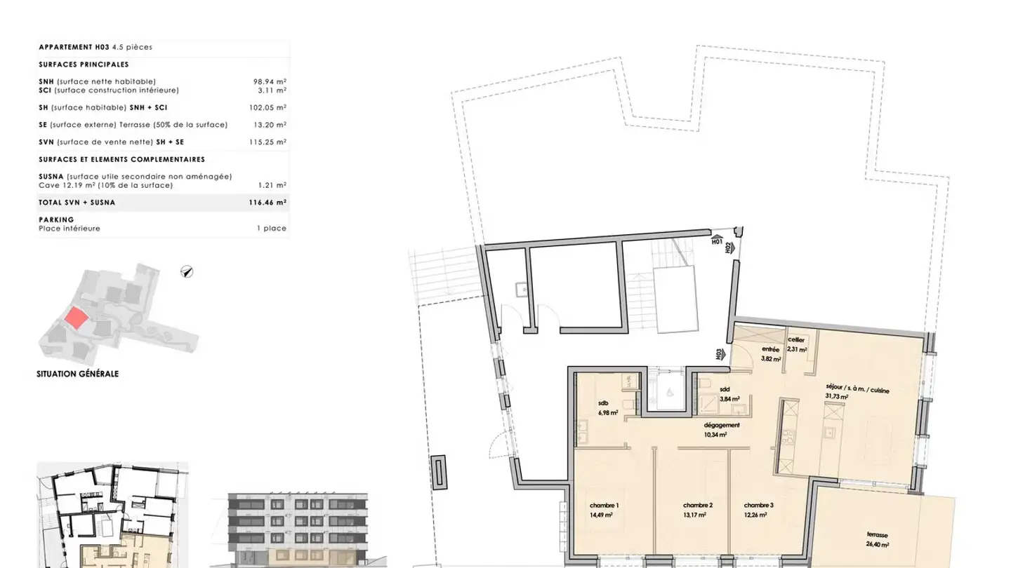 Wohnung kaufen - Rue De La Vignette 9, 1530 Payerne - Foto 4