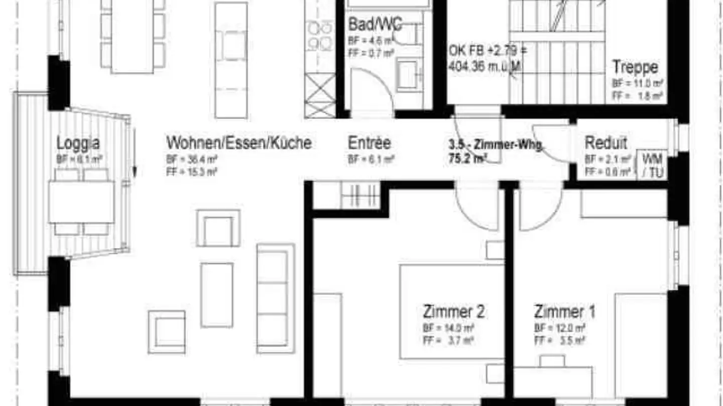 Appartement à louer - Dorfstrasse 46, 8102 Oberengstringen - Photo 3