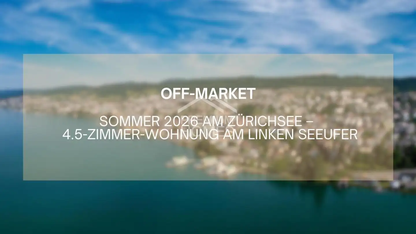 Appartement à vendre - 8810 Horgen