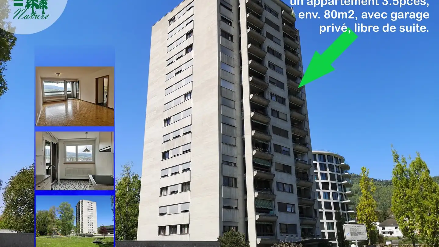 Wohnung kaufen - Promenade Iris-De-Roten 35, 2800 Delémont