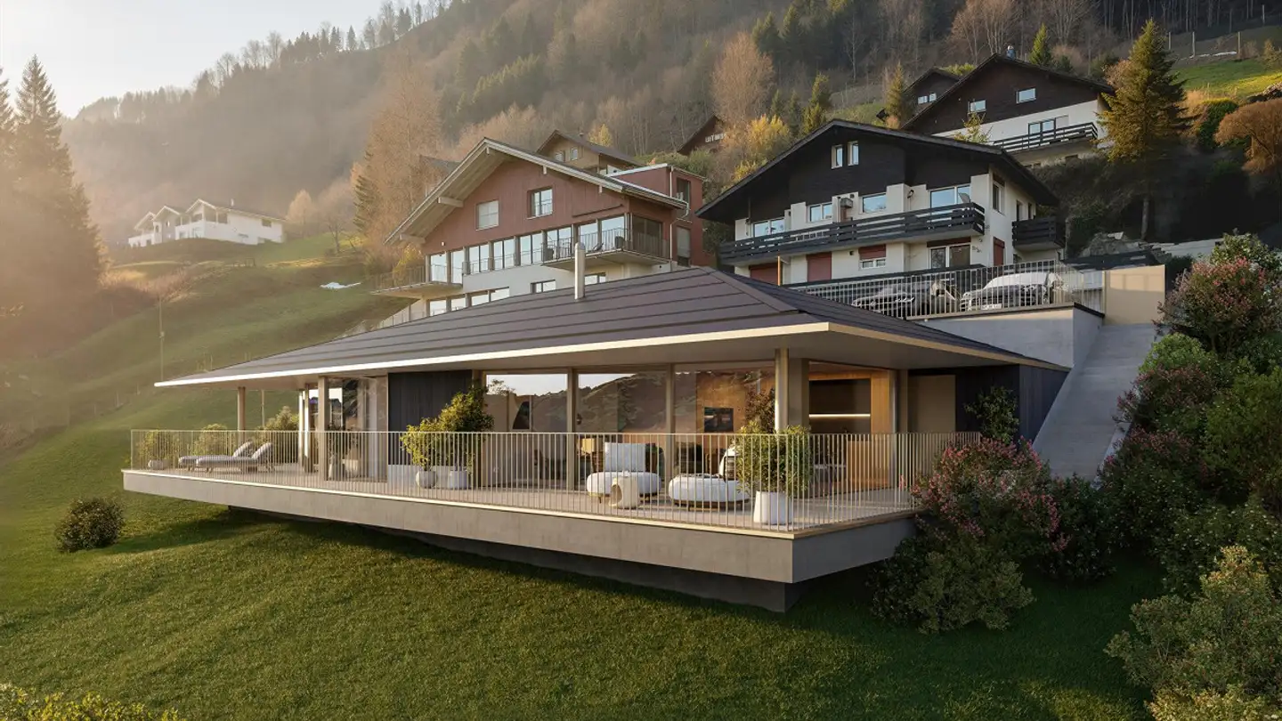 Casa singola in vendita - Höhenweg 11, 6376 Emmetten