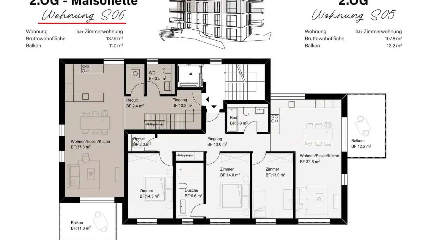 Duplex à vendre - Chilegass, 8484 Weisslingen - Photo 3