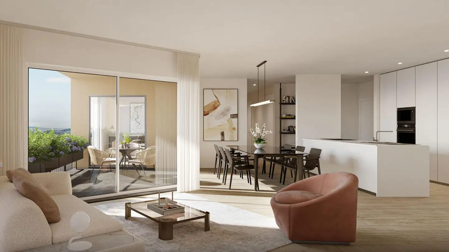 Penthouse kaufen - Oberwiesenstrasse, 5332 Rekingen AG - Foto 4