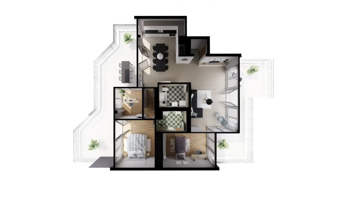 Appartement à louer - Rue De La Combe 15, 1196 Gland - Photo 2