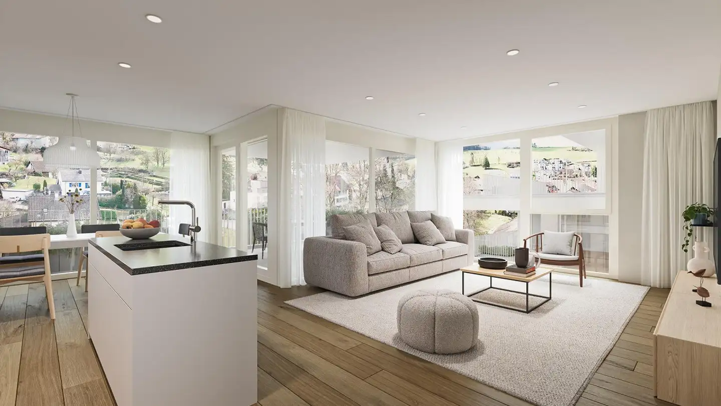 Appartement en terrasse à vendre - Bachgarten, 5079 Zeihen