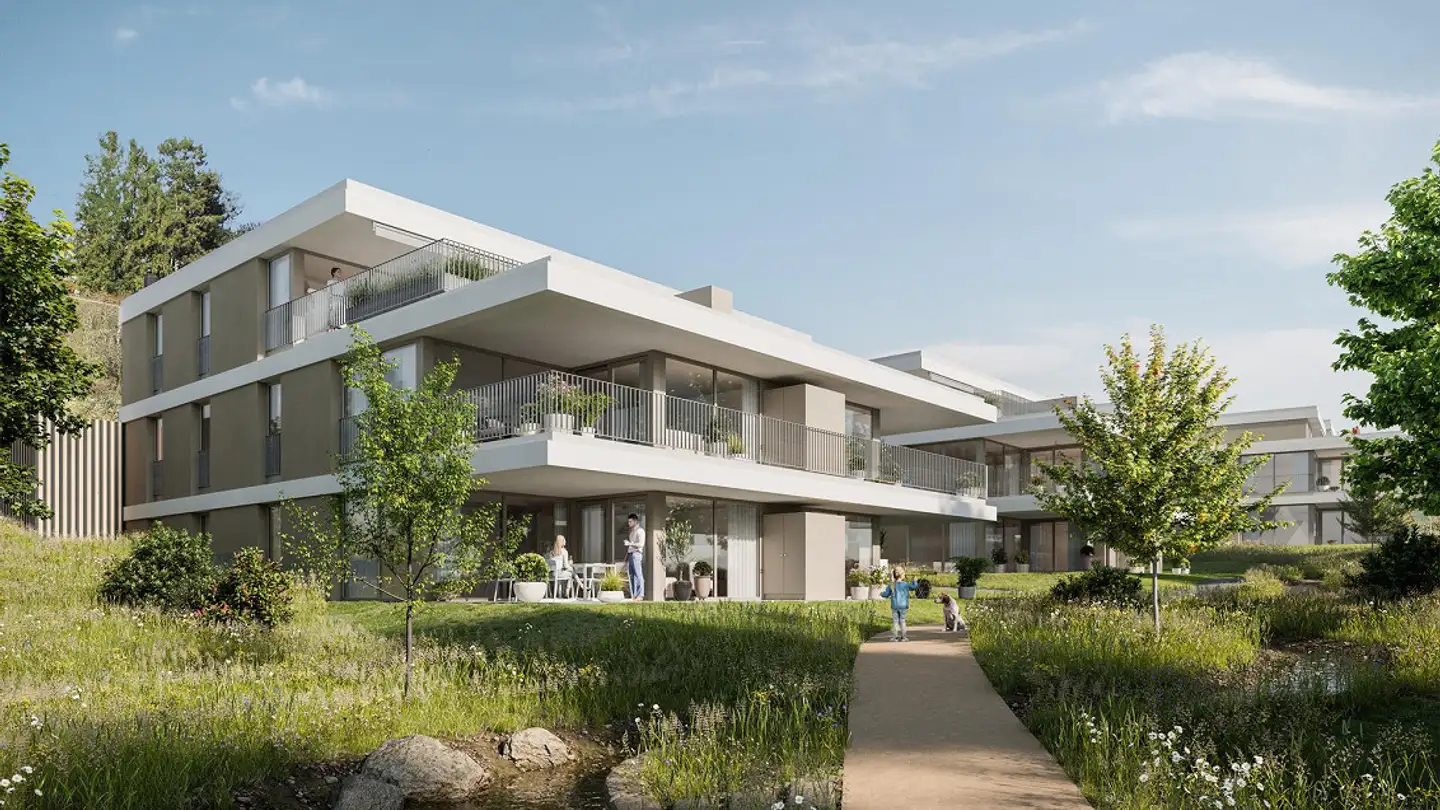 Appartamento a gradini in vendita - Bachgarten, 5079 Zeihen