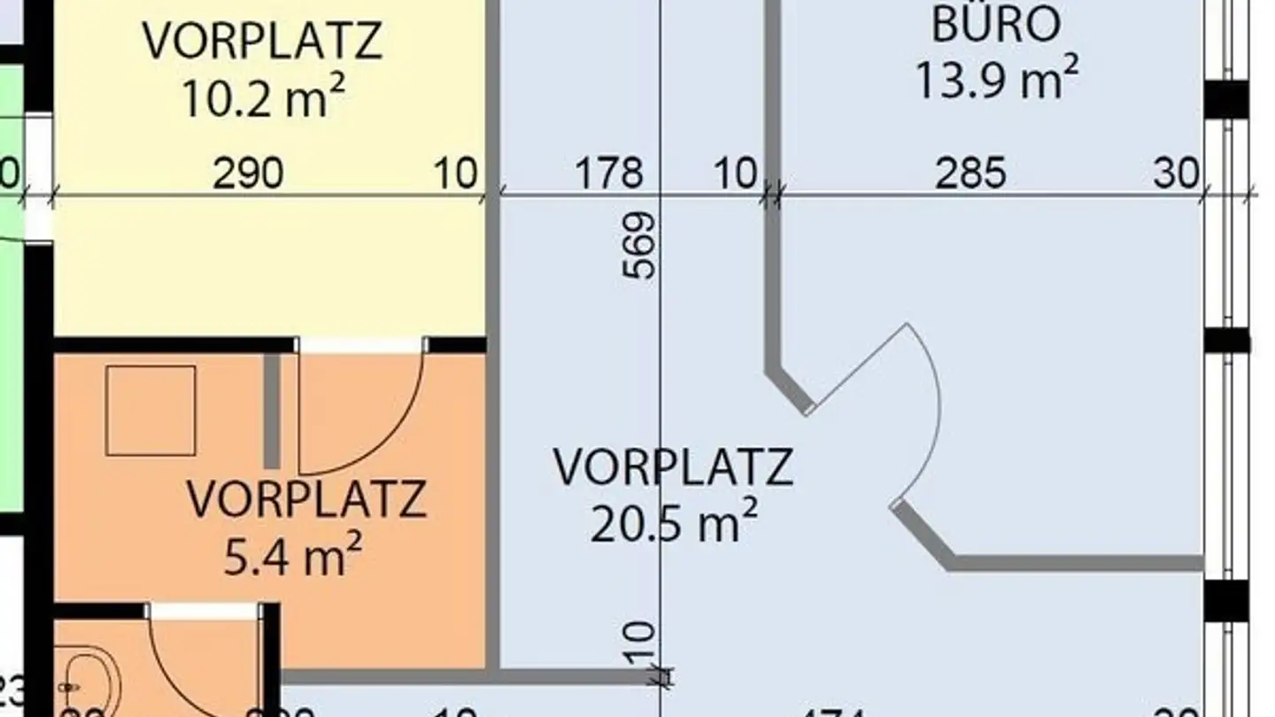 Spazio ufficio in affitto - Bahnhofstrasse 37, 9470 Buchs SG