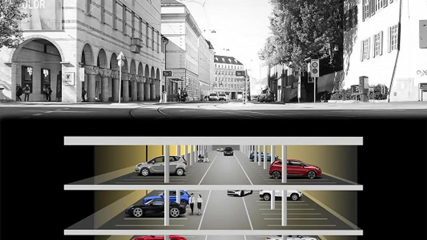 Parcheggio sotterraneo in affitto - St. Alban-Graben 3a, 4051 Basel