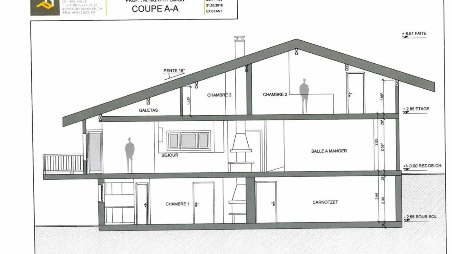 Einfamilienhaus mieten - Grangette 35, 1884 Villars-sur-Ollon - Foto 3
