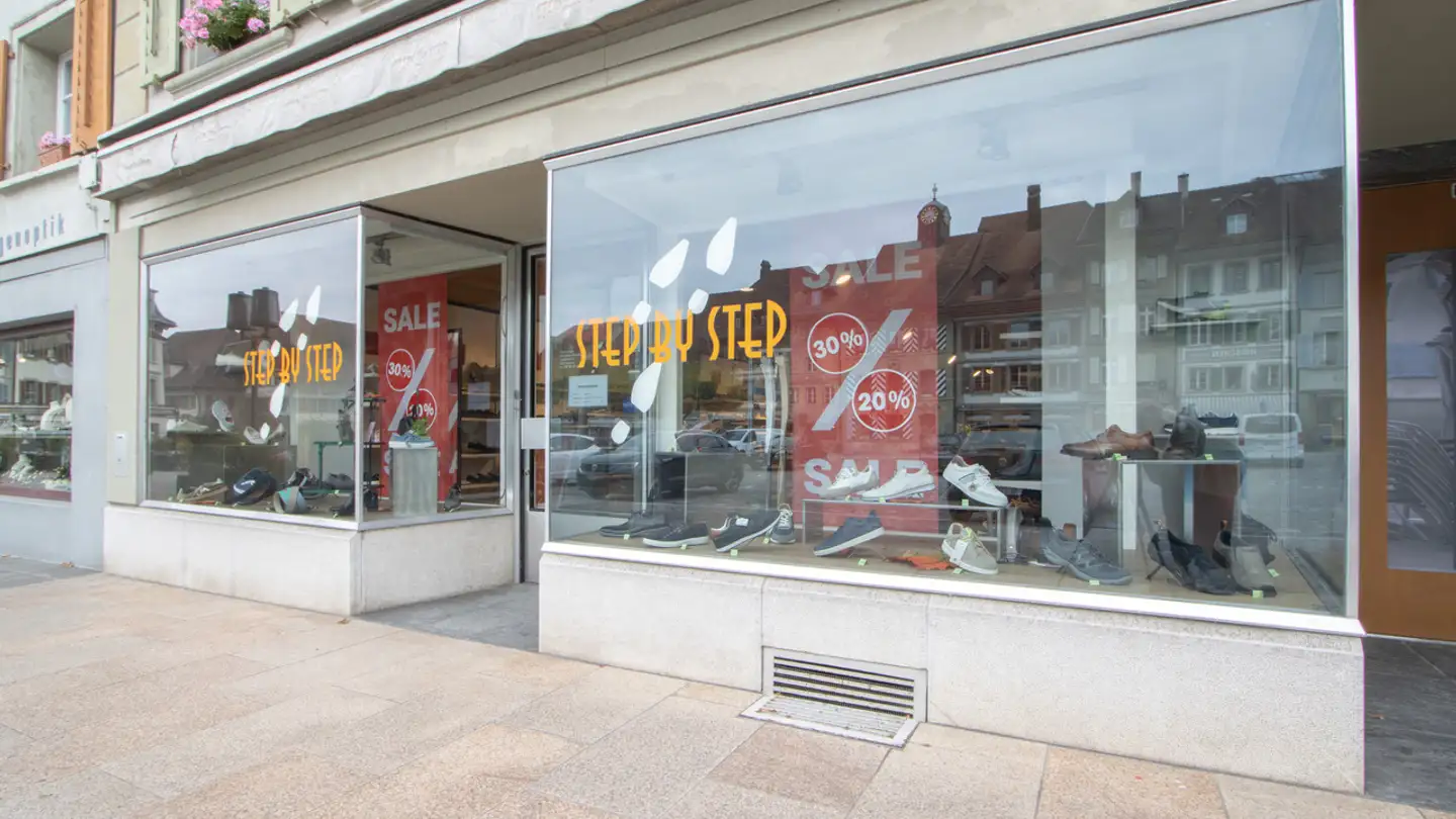 Geschäft mieten - Stadtplatz 21, 3270 Aarberg