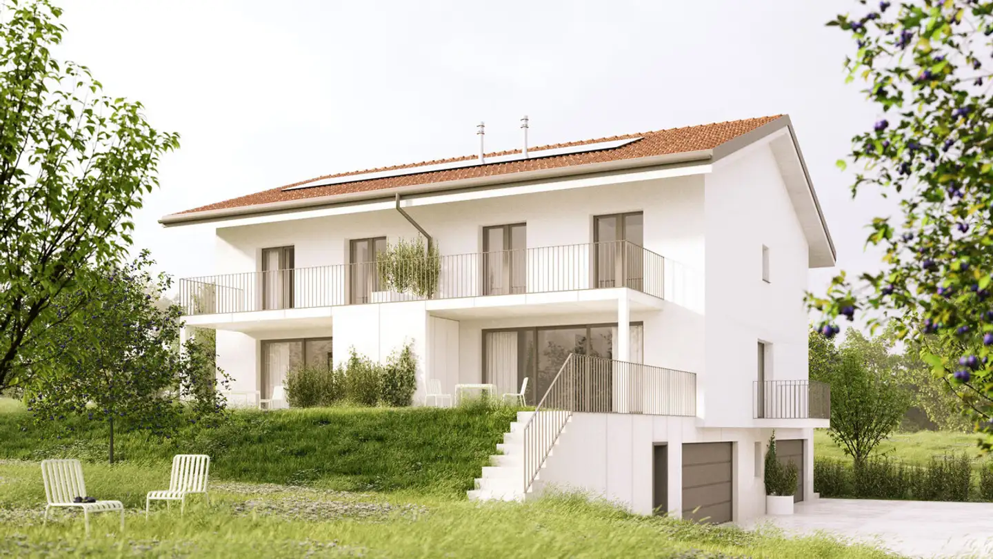 Semi-detached house for sale - Rue Ami-Girard 49c, 2054 Chézard-St-Martin