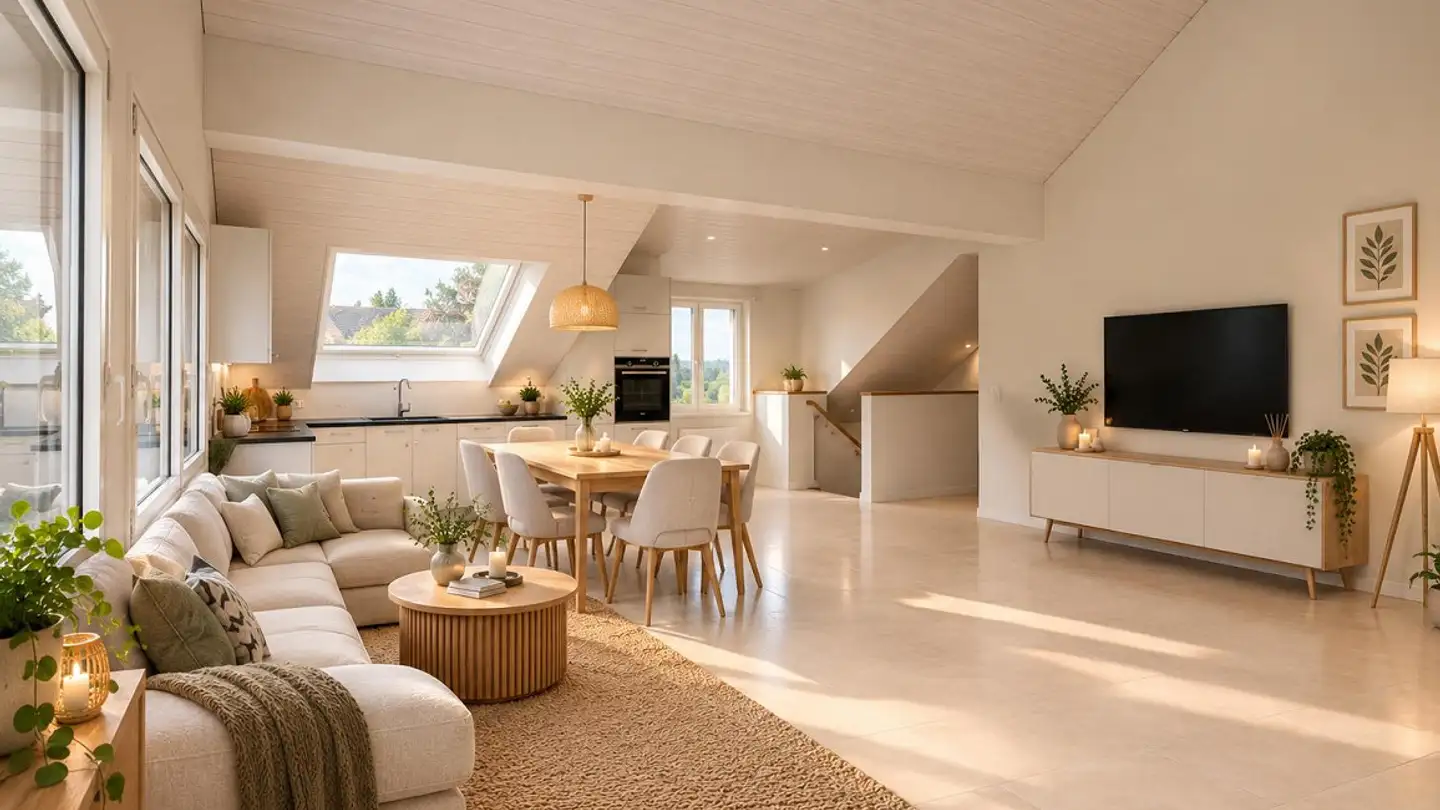 Penthouse mieten - Bachtelweg 29, 8132 Egg b. Zürich
