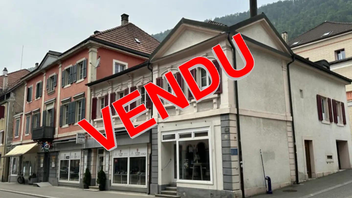 Mehrfamilienhaus kaufen - Rue Francillon 23, 2610 St-Imier