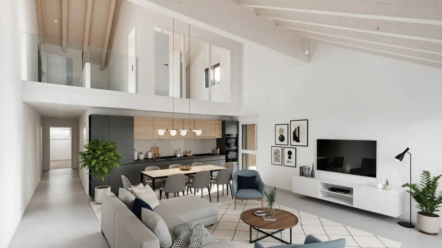 Appartamento in vendita - A Bocheferra 4, 1680 Romont FR - Foto 2