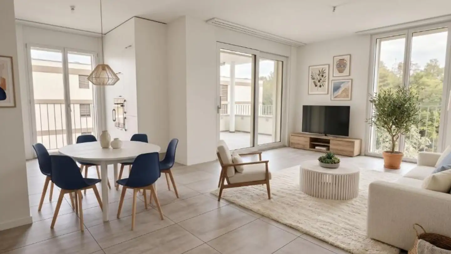 Wohnung mieten - Allée Charles-Edouard-Guillaume 2, 1723 Marly